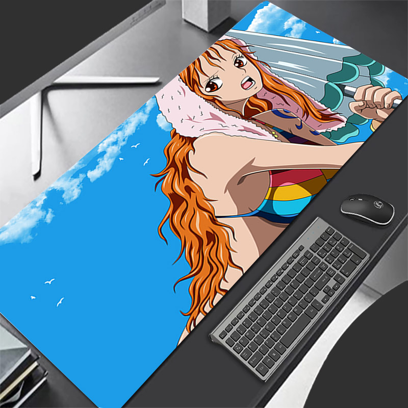 Tech Gaming Accessories - マウスパッドワンピース耐久性のあるアニメゲームアクセサリー Gabinete ゲーマー PC コンピュータデスクマット大型 XXL