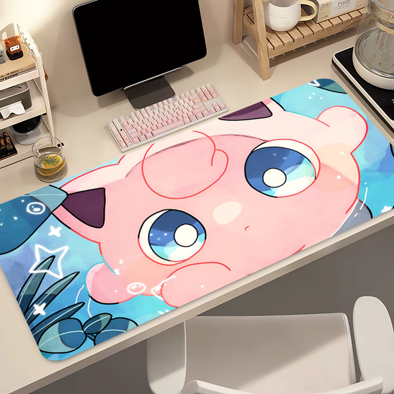 Tech Gaming Accessories - アニメマウスパッド 90 × 40 センチメートルポケモンジグリーパフゲームアクセサリーマウスパッド PC