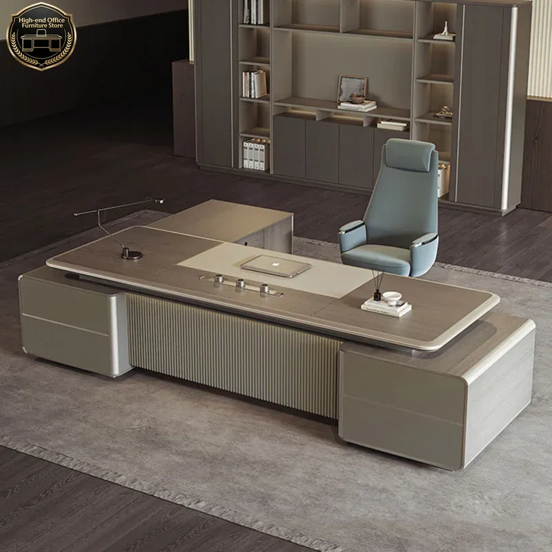 Tech Accessories For Work - Boss Gaming Lテーブル ホームオフィス ゲーマー ネイルテック