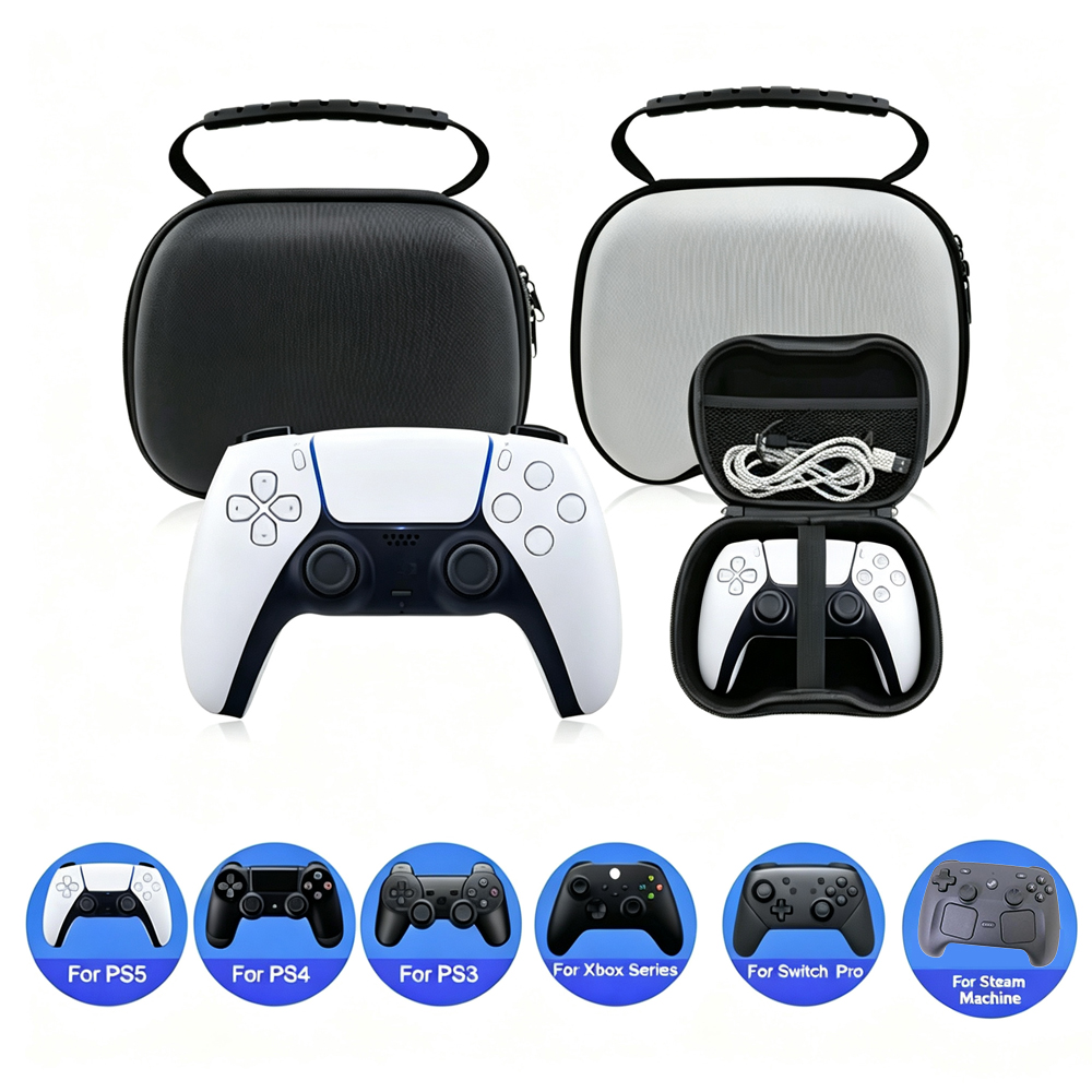 Tech Accessories Case - 旅行用キャリーバッグ PS5 コントローラー用保護ケース PS4\3\Nintendo switch 2