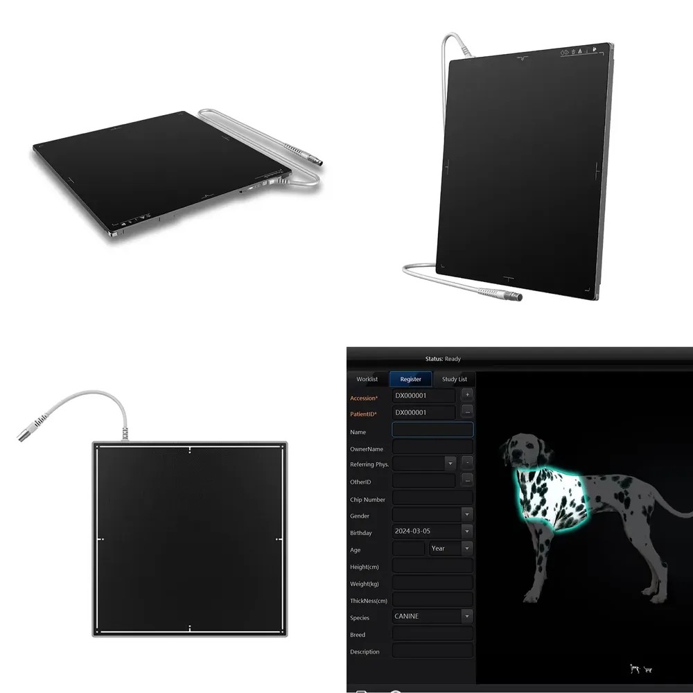 Xray Tech Accessories - ホットセール 1717インチ AECテック カレレイブランド 有線フラットパネル検出器 X線装置用