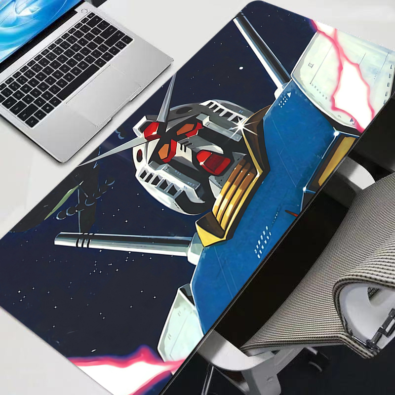 Tech Gaming Accessories - マウスパッド大型機動戦士ガンダム XXL PC 新しいデスクマット新しいゲーマーオフィスカーペットキーボードテーブルゲームアクセサリーマウスパッド