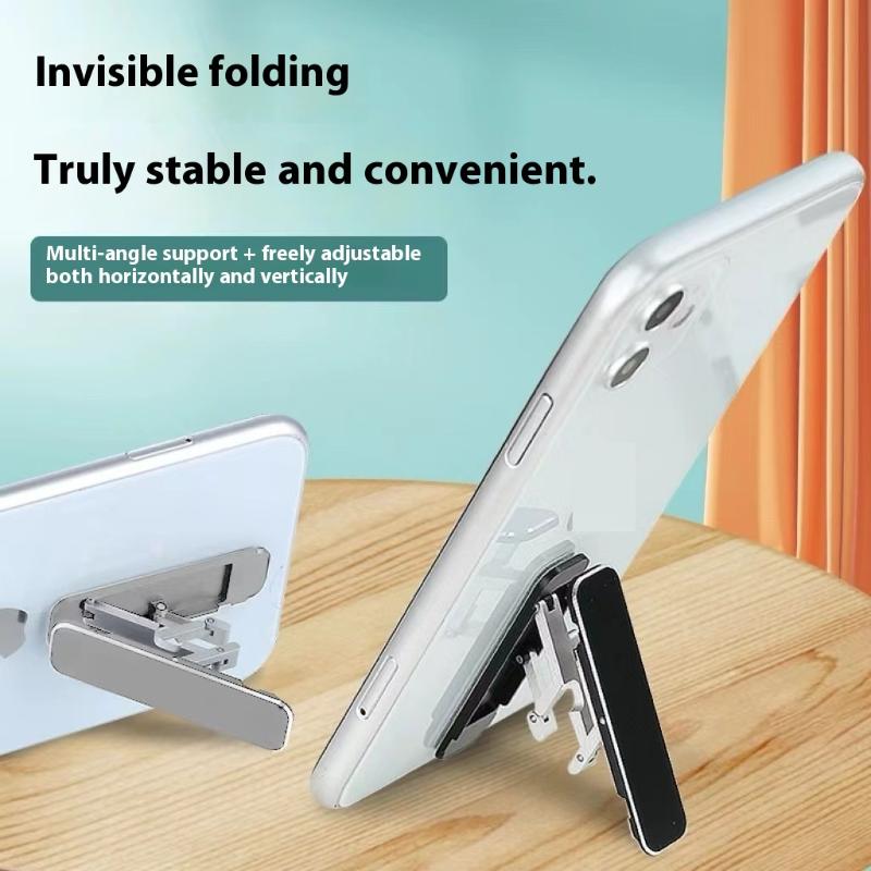 1/3 個ミニ目に見えない折りたたみ式携帯電話スタンドアルミ - Phone Stand Aluminum のレビューと価格