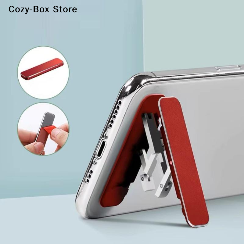1/3 個ミニ目に見えない折りたたみ式携帯電話スタンドデスク - Phone Stand Aluminum のレビューと価格