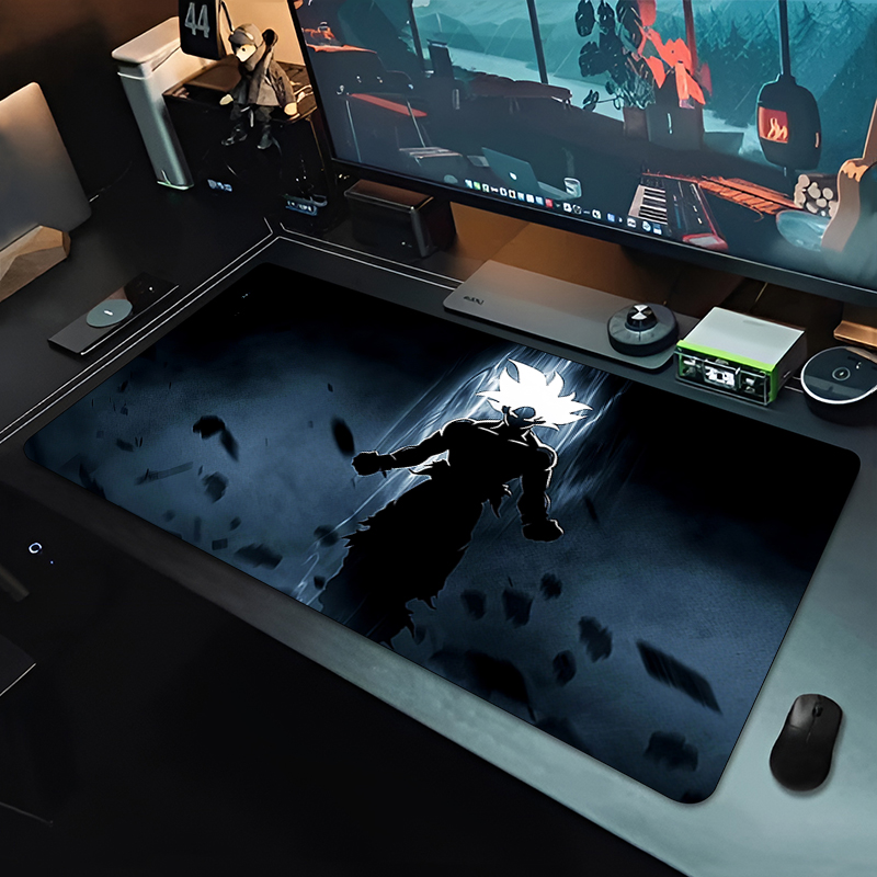 DBZ ブラックアニメマウスパッドドラゴンボール大型 PC  - Tech Gaming Accessories のレビューと価格
