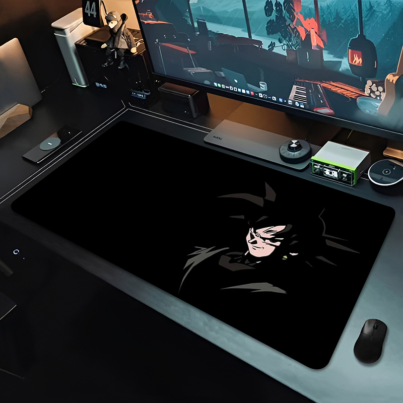 DBZ ブラックアニメマウスパッドドラゴンボール大型 PC  - Tech Gaming Accessories のレビューと価格