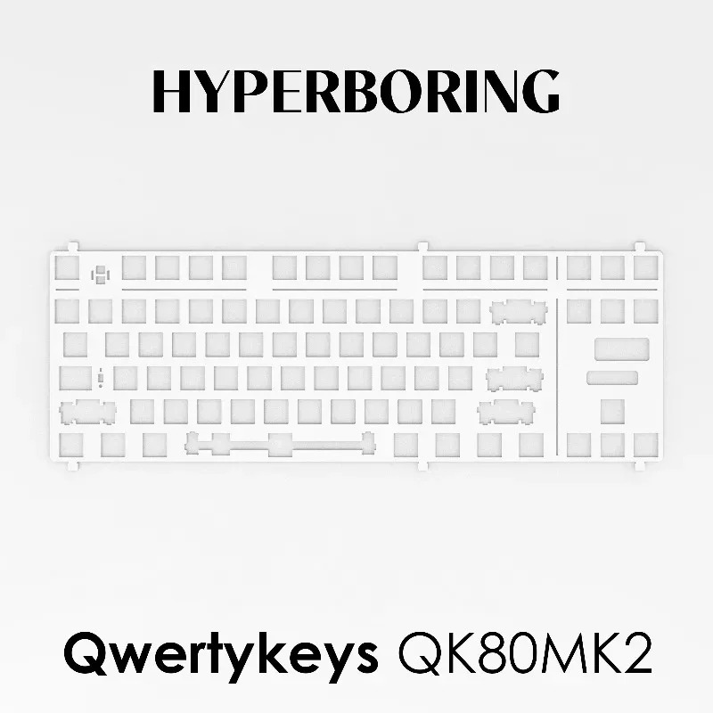 QK80MK2 メカニカルキーボードポジショニングプレート  - Tech Gaming Accessories のレビューと価格