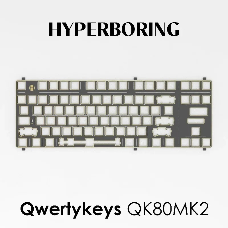 QK80MK2 メカニカルキーボードポジショニングプレート  - Tech Gaming Accessories のレビューと価格