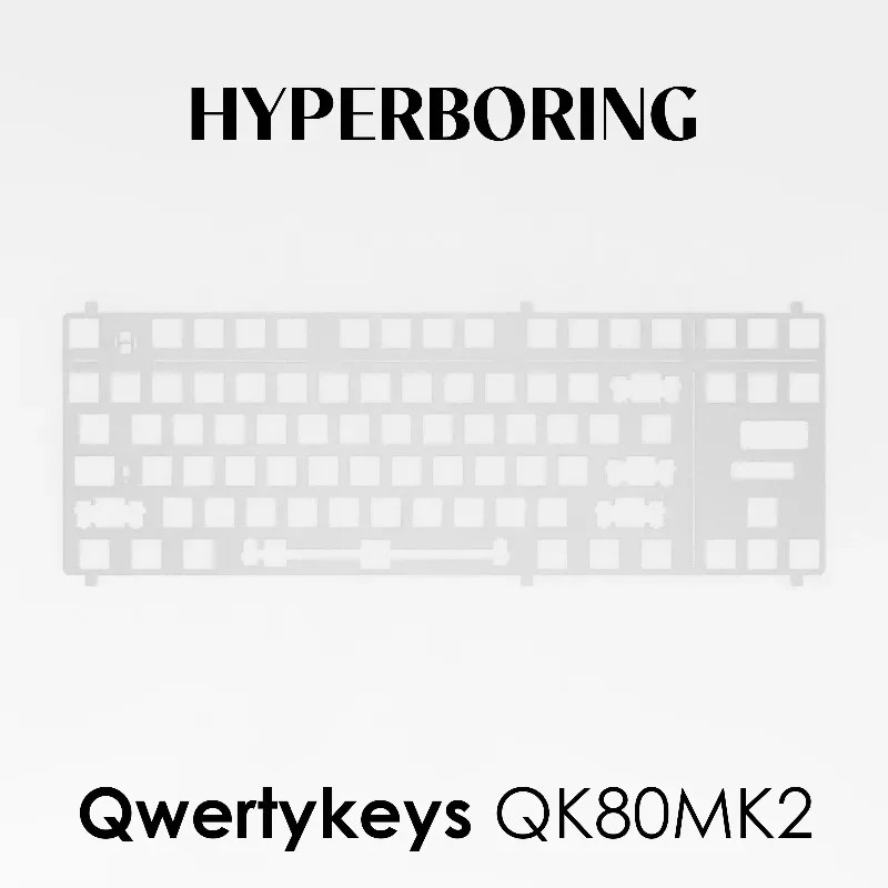 QK80MK2 メカニカルキーボードポジショニングプレート  - Tech Gaming Accessories のレビューと価格