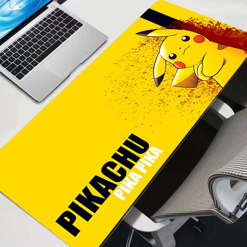 マウスパッド大 P-ピカチュウゴム PC コンピュータゲーム - Tech Gaming Accessories のレビューと価格