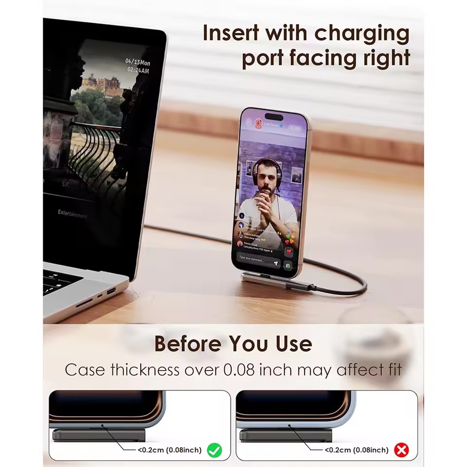2/1 個ポータブル USB C から 3.5 ミリメートル - Phone Stand Aluminum のレビューと価格