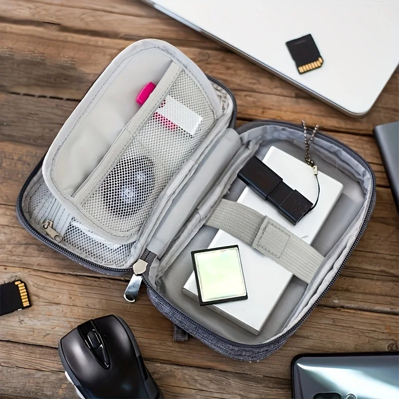 多目的ケーブル収納バッグ電子オーガナイザーデジタル充電器ワイ - Tech Accessories Case のレビューと価格
