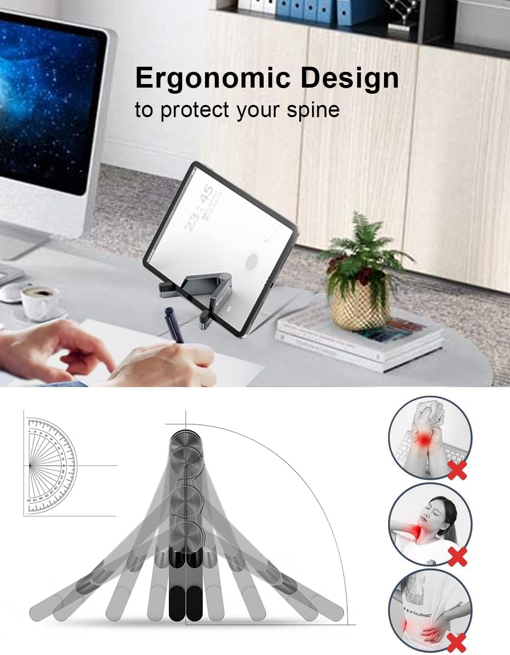 折りたたみ式アルミ製携帯電話スタンド - iPhone/スマ - Phone Stand Aluminum のレビューと価格