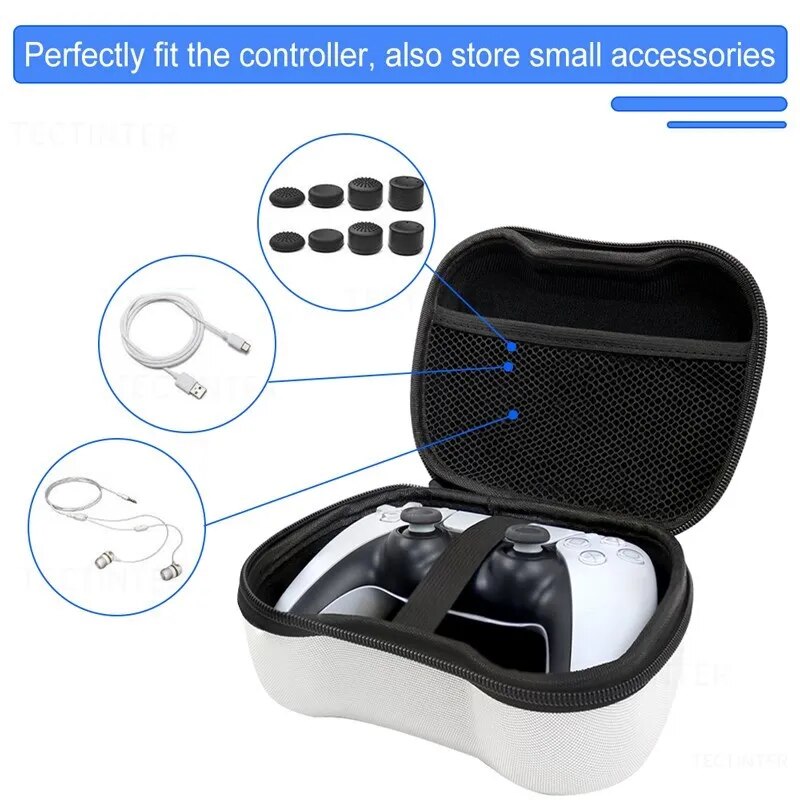 旅行用キャリーバッグ PS5 コントローラー用保護ケース P - Tech Accessories Case のレビューと価格