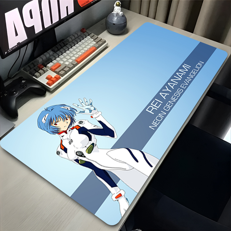 マウスパッド XXL 大型かわいいアニメガール綾波レイマウス - Tech Gaming Accessories のレビューと価格