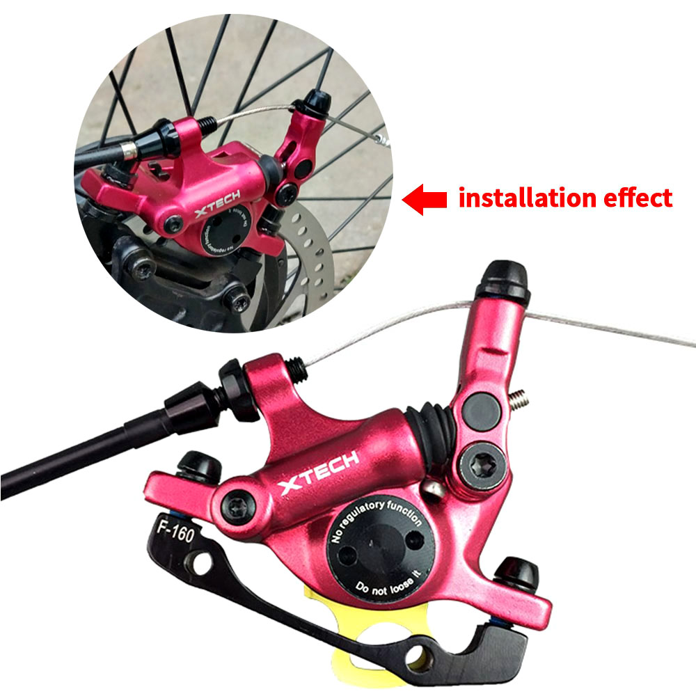 Xtech-油圧式フロントおよびリアキャリパー,mtb,xt - Tech X のレビューと価格