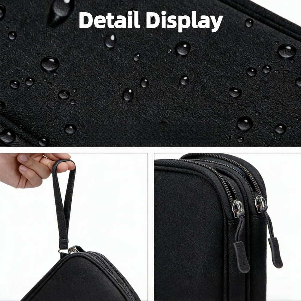 電子機器オーガナイザーケース ポータブル防水耐衝撃トラベルポ - Tech Accessories Case のレビューと価格